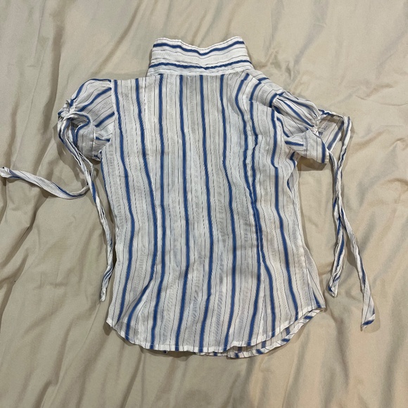 Striped Button Down Shirt - Picture 3 of 3